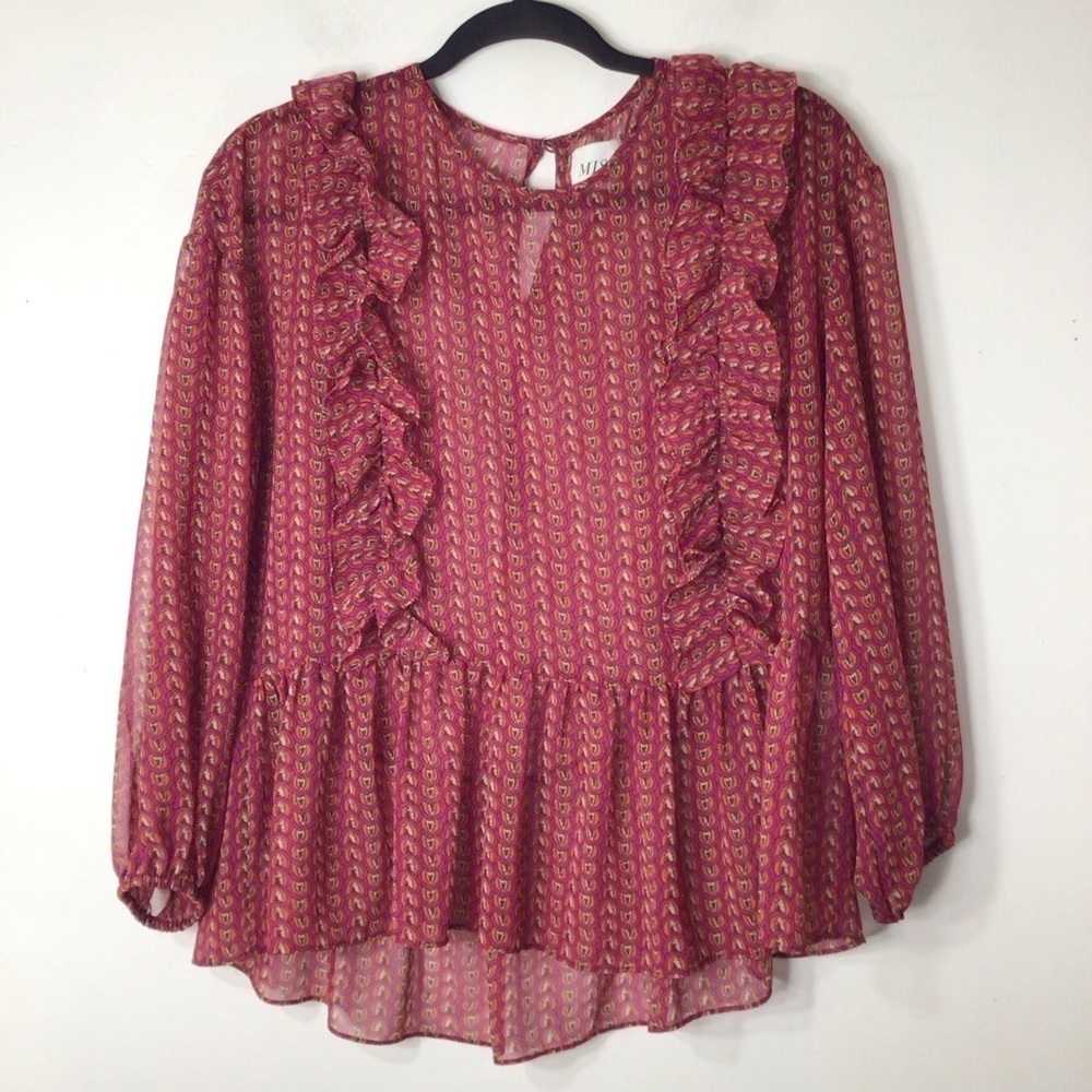 Misa xs top blouse